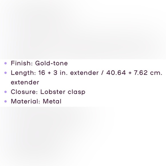 Claire's Gold-tone Pave Bubble Initial Pendant Necklace - Picture 8 of 8